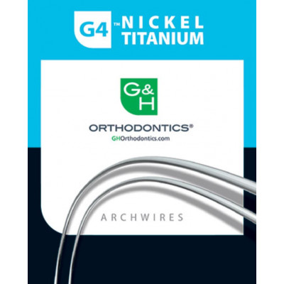 Archi NiTi G4 Shape Europa II Rett. 25pz G&h Orthodontic