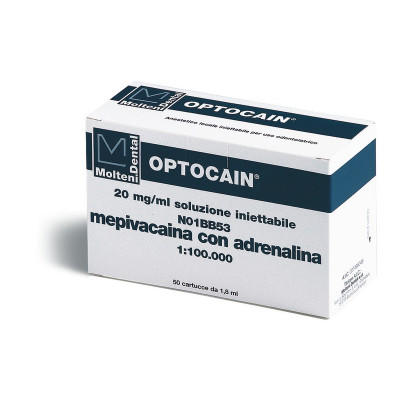 Optocain 20 mg/ml 50tbf Molteni
